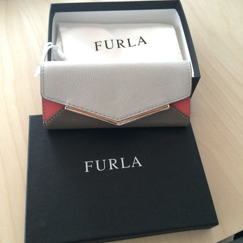 Furla keys wallet in leather